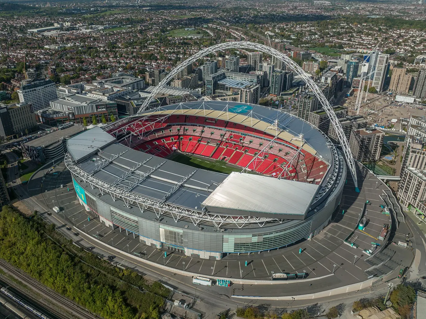 Wembley Stadium in Brent