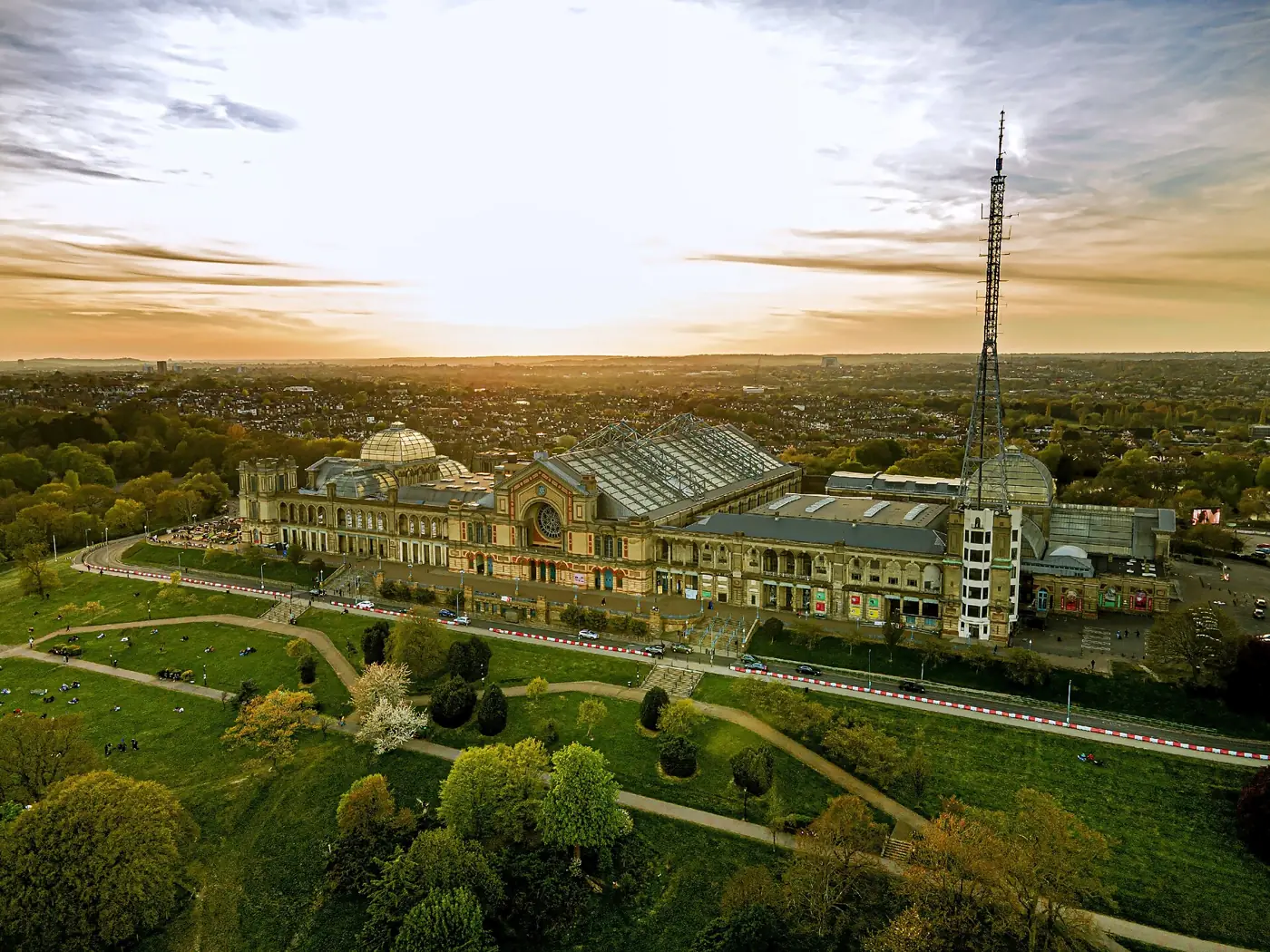 Alexandra Palace in Haringey